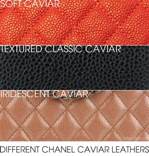 chanel replica leather|types of chanel leather.